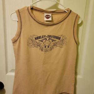 Harley-Davidson Short Sleeve Tee - Yellow